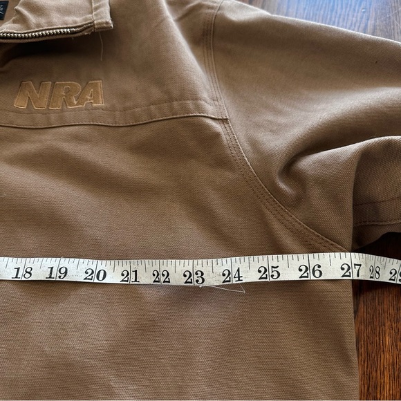 BURK’S BAY NRA Duck Canvas Full zip Men’s XL CCC - Picture 5 of 16